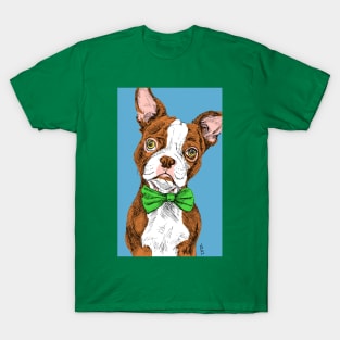 Pop Art Boston Terrier T-Shirt